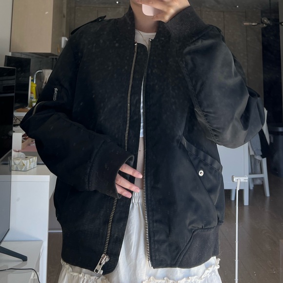 TALULA Oversize Bomber Jacket - Size L - Picture 1 of 4